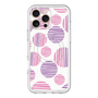スリムプロテクションプレミアムケース with MagSafe［ Nordic Dot - Pink ］