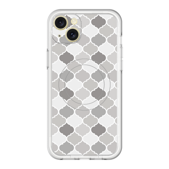 スリムプロテクションプレミアムケース with MagSafe［ Moroccan1 color - Gray ］