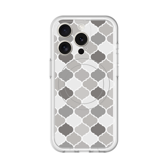 スリムプロテクションプレミアムケース with MagSafe［ Moroccan1 color - Gray ］