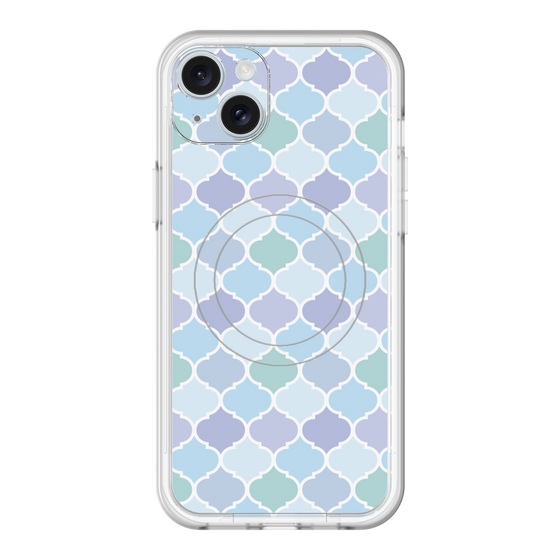 スリムプロテクションプレミアムケース with MagSafe［ Moroccan1 color - Blue ］