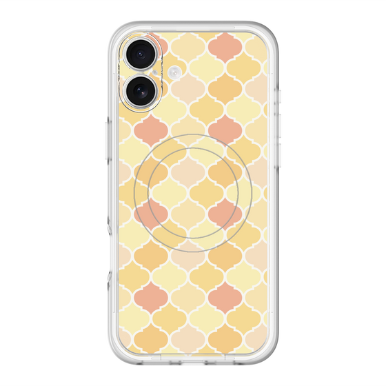 スリムプロテクションプレミアムケース with MagSafe［ Moroccan1 color - Orange ］