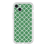 スリムプロテクションプレミアムケース with MagSafe［ Moroccan2 - Green ］