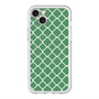 スリムプロテクションプレミアムケース with MagSafe［ Moroccan2 - Green ］