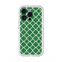 スリムプロテクションプレミアムケース with MagSafe［ Moroccan2 - Green ］
