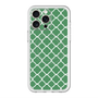 スリムプロテクションプレミアムケース with MagSafe［ Moroccan2 - Green ］