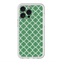 スリムプロテクションプレミアムケース with MagSafe［ Moroccan2 - Green ］