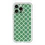 スリムプロテクションプレミアムケース with MagSafe［ Moroccan2 - Green ］