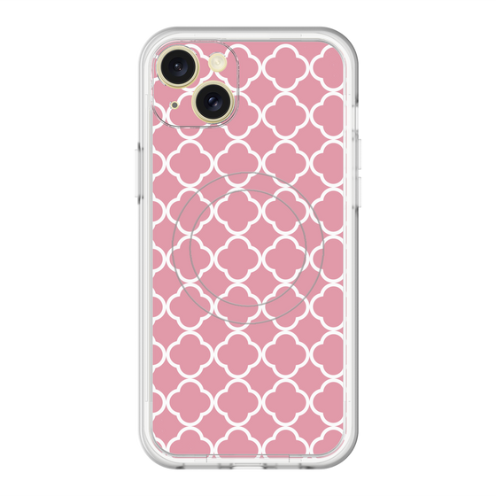 スリムプロテクションプレミアムケース with MagSafe［ Moroccan2 - Pink ］