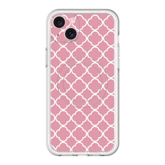 スリムプロテクションプレミアムケース with MagSafe［ Moroccan2 - Pink ］