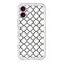 スリムプロテクションプレミアムケース with MagSafe［ Moroccan3 - Black ］