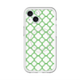 スリムプロテクションプレミアムケース with MagSafe［ Moroccan3 - Green ］