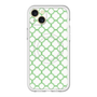 スリムプロテクションプレミアムケース with MagSafe［ Moroccan3 - Green ］
