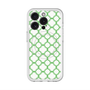 スリムプロテクションプレミアムケース with MagSafe［ Moroccan3 - Green ］