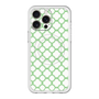 スリムプロテクションプレミアムケース with MagSafe［ Moroccan3 - Green ］