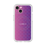 スリムプロテクションプレミアムケース with MagSafe［ CASEPLAY Check - Purple ］