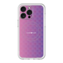 スリムプロテクションプレミアムケース with MagSafe［ CASEPLAY Check - Purple ］