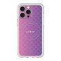 スリムプロテクションプレミアムケース with MagSafe［ CASEPLAY Check - Purple ］