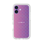 スリムプロテクションプレミアムケース with MagSafe［ CASEPLAY Check - Purple ］