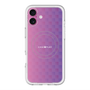 スリムプロテクションプレミアムケース with MagSafe［ CASEPLAY Check - Purple ］