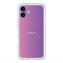 スリムプロテクションプレミアムケース with MagSafe［ CASEPLAY Check - Purple ］