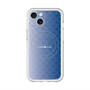 スリムプロテクションプレミアムケース with MagSafe［ CASEPLAY Check - Blue ］