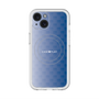 スリムプロテクションプレミアムケース with MagSafe［ CASEPLAY Check - Blue ］