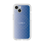 スリムプロテクションプレミアムケース with MagSafe［ CASEPLAY Check - Blue ］