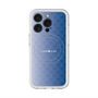 スリムプロテクションプレミアムケース with MagSafe［ CASEPLAY Check - Blue ］