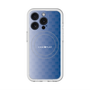 スリムプロテクションプレミアムケース with MagSafe［ CASEPLAY Check - Blue ］