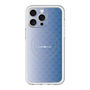 スリムプロテクションプレミアムケース with MagSafe［ CASEPLAY Check - Blue ］