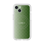 スリムプロテクションプレミアムケース with MagSafe［ CASEPLAY Check - Green ］