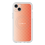 スリムプロテクションプレミアムケース with MagSafe［ CASEPLAY Check - Orange ］