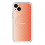 スリムプロテクションプレミアムケース with MagSafe［ CASEPLAY Check - Orange ］