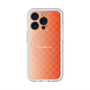 スリムプロテクションプレミアムケース with MagSafe［ CASEPLAY Check - Orange ］