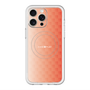 スリムプロテクションプレミアムケース with MagSafe［ CASEPLAY Check - Orange ］