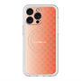 スリムプロテクションプレミアムケース with MagSafe［ CASEPLAY Check - Orange ］