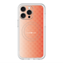 スリムプロテクションプレミアムケース with MagSafe［ CASEPLAY Check - Orange ］