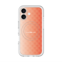 スリムプロテクションプレミアムケース with MagSafe［ CASEPLAY Check - Orange ］