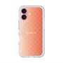 スリムプロテクションプレミアムケース with MagSafe［ CASEPLAY Check - Orange ］