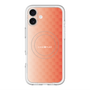 スリムプロテクションプレミアムケース with MagSafe［ CASEPLAY Check - Orange ］