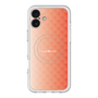 スリムプロテクションプレミアムケース with MagSafe［ CASEPLAY Check - Orange ］