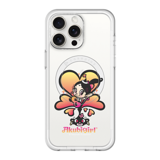 スリムプロテクションプレミアムケース with MagSafe［ アクビガール - ハート ］