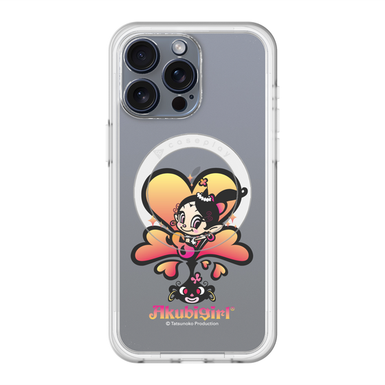 スリムプロテクションプレミアムケース with MagSafe［ アクビガール - ハート ］