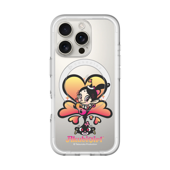 スリムプロテクションプレミアムケース with MagSafe［ アクビガール - ハート ］