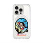 スリムプロテクションプレミアムケース with MagSafe［ アクビガール - オーバル ］