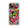 スリムプロテクションプレミアムケース with MagSafe［ アクビガール - フラワーリボン ］