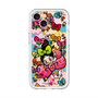 スリムプロテクションプレミアムケース with MagSafe［ アクビガール - フラワーリボン ］