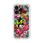 スリムプロテクションプレミアムケース with MagSafe［ アクビガール - フラワーリボン ］