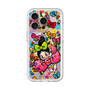 スリムプロテクションプレミアムケース with MagSafe［ アクビガール - フラワーリボン ］