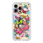 スリムプロテクションプレミアムケース with MagSafe［ アクビガール - フラワーリボン ］